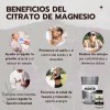 Citrato De Magnesio, Grado Alimenticio 1 Kg Sabor Natural