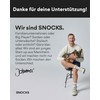 Snocks Women's and Men's Trainer Socks (6 x Pairs) -
