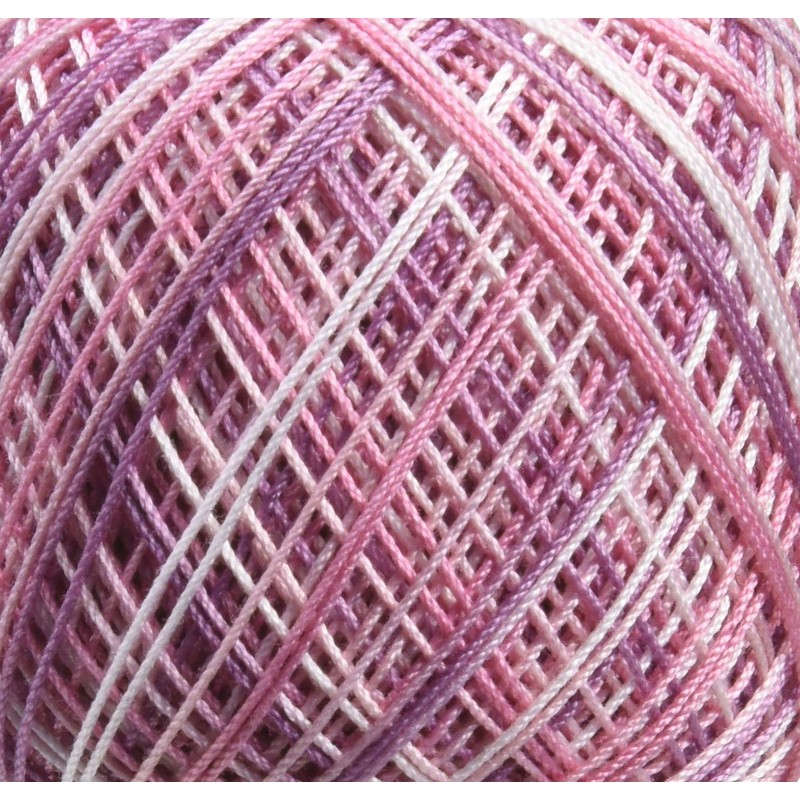 Olympus #40 Col.M15 Gold Sheet Mix Lace Thread Pink 0.3