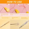 Needle Threaders Kit,32 Pcs Needle Threaders for Hand Sewing Include