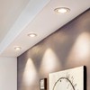 URing LED Recessed Spotlight, Flat, Swivelling, Dimmable, LED Spot with