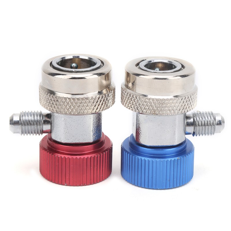 2pcs High Low Quick Coupler for R134A A/C Manifold Gauge