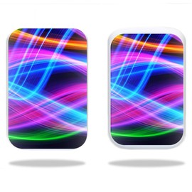 MightySkins Skin Compatible with HP Sprocket wrap Cover Sticker Skins Light Waves