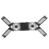 Laptop Cooler Pad Dual Fan Light Emitting Notebook Speaker Foldable