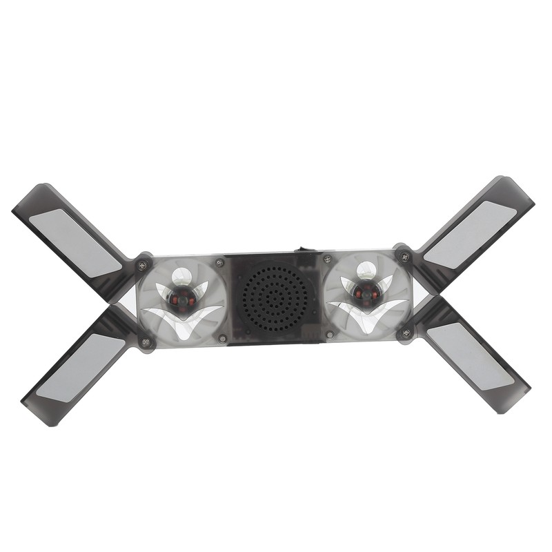 Laptop Cooler Pad Dual Fan Light Emitting Notebook Speaker Foldable