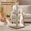 Peluomoz 36'' Tall Cat Scratching Post, Large Sisal Scratch Post