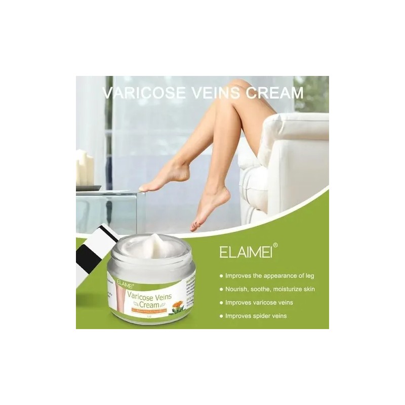50 Ml De Pomada For Varices Elimina Las Estrías Rojas