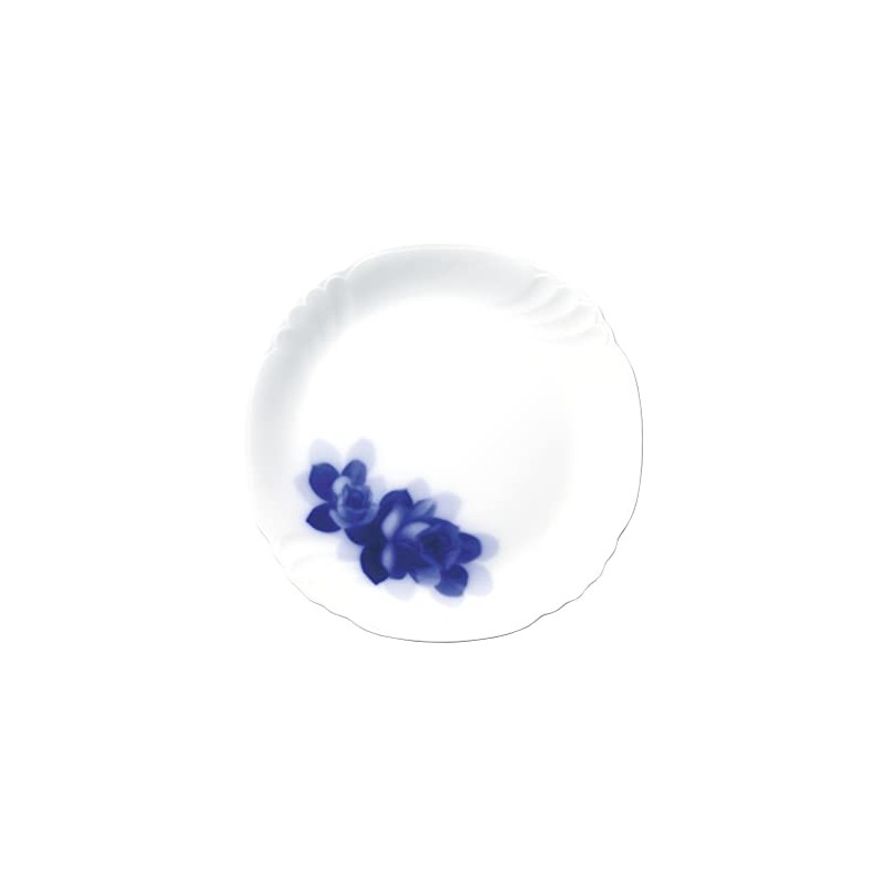 Okura Toen Blue Rose Janet 9.1 inch (23 cm) Plate