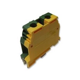 Terminal Block, Earth, DIN, 16 MM | Terminal Blocks DIN Rail Mount CONNECTORS, 1 X Qty - 16513023