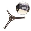 Triple Arm Microwave Turntable Ring Microwave Glass Plate Tray Support