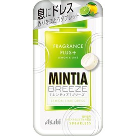 Asahi Group Foods Mintia Breeze Lemon Lime Dress, 30 Tablets (0.8 oz (22 g) x 8 Packs