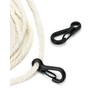 QWORK® 2.5 cm Mini Carabiner Quick Release Keyring Clip for