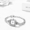 Avaner Women's Square Wrist Watches: Ladies Elegant Rhinestones Slim Strap