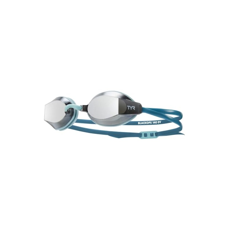 TYR Adults Black Ops 140 EV Mirrored Racing Goggles -