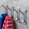 YIGII Towel Hook/Adhesive Hooks - Wall Hooks for Coat/Robe/Towels Stick