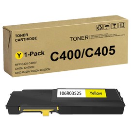WEYNUONY C400 C405 106R03525 Yellow 8,000 Pages Extra High Yield Toner Cartridge Replacement for Xerox VersaLink C400 C405 C400D C400DN MFP C405 C405N C405DN