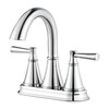 Pfister Cantara Bathroom Sink Faucet, 4-Inch Centerset, 2-Handle, 3-Hole, Polished