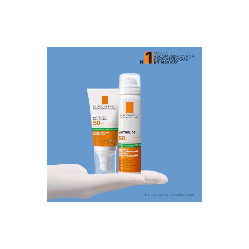 La Roche-Posay Rutina de Protección Solar para piel Grasa: Kit