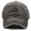ProMindFun Womens Pony Hat High Ponytail Baseball Cap Girls Messy