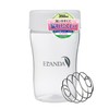 ELANDA SHAKER BOTTLE PROTEIN SHAKER BPA FREE WHITE SIMPLE 350ml