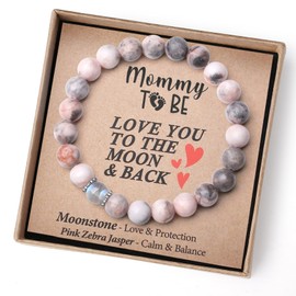 THEMEROL Mom To Be Gifts for 1st Time Mom New Mom Mothers Day Gifts Pregnant Expecting Mom First Time Mom Gift Women Bracelet Mama To Be Gifts Presents Christmas Valentines Day