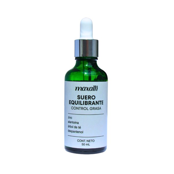 MAXALLI, Srum Facial Natural Zinc Dexpantenol Alantona rbol de T