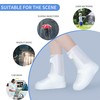 SooGree Waterproof Rain Shoe Covers Rubber Shoe Boot Covers Not-Slip