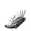 Folding 16 in 1 Multi-functional Bicycle Repair Tool Set with