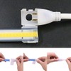 pcning 2 m COB LED Strip 230 Volt Cool White