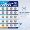 PKCELL 20Pcs CR2032 Batteries DL2032 CR2032 Lithium 3V Coin Battery