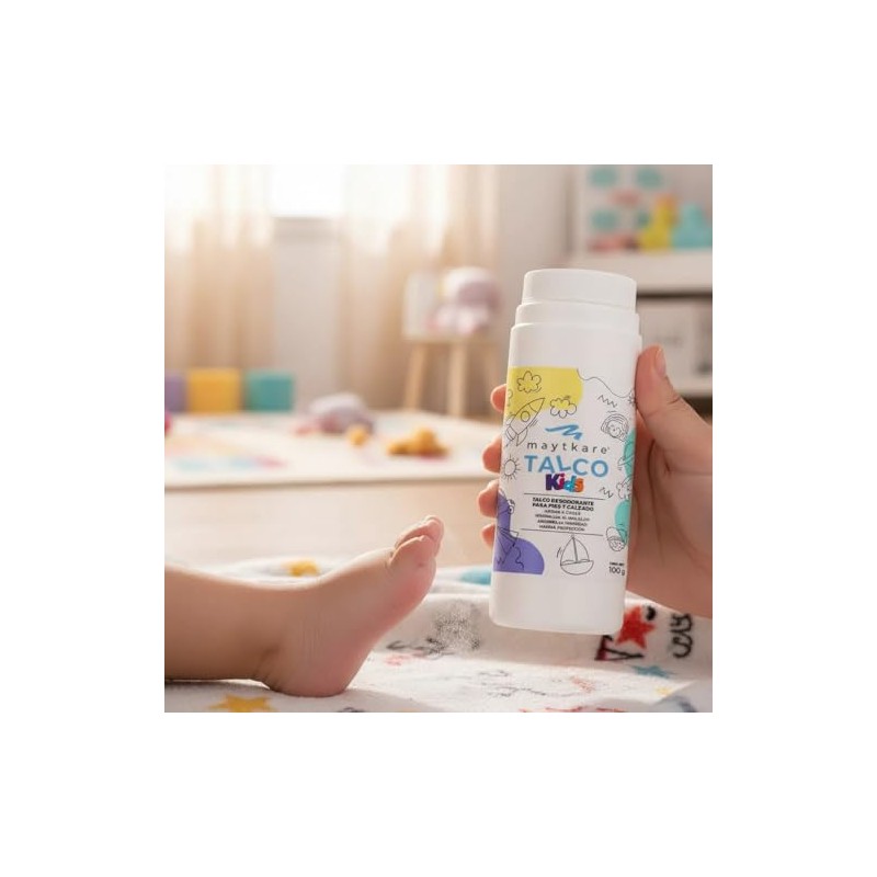 Talco Desodorante para Pies y Calzado Kids Aroma a Chicle