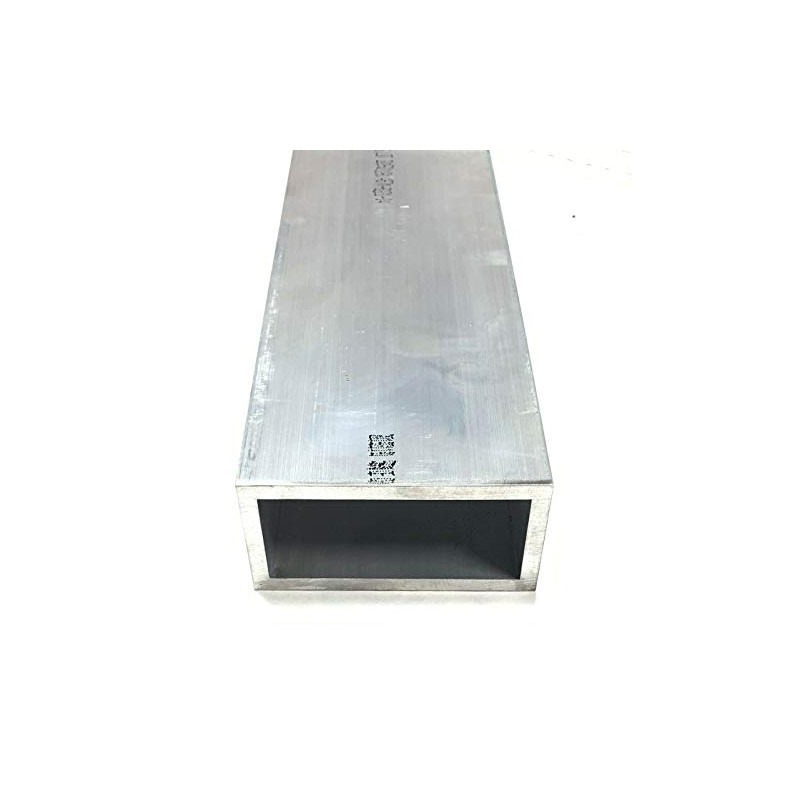 6063 Aluminum Rectangular Tube 2" X 3" X 1/4" Wall