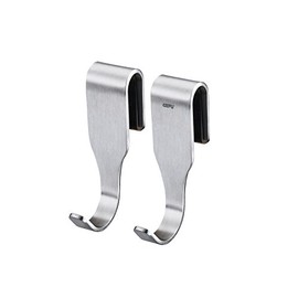 Gefu Smartline 29251 Hooks Pack of 2 Silver