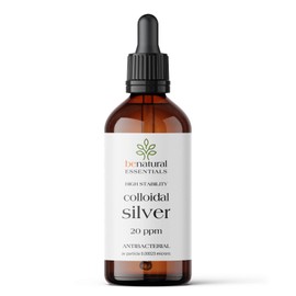 Benatural Essentials Colloidal Silver 20ppm Dropper Bottle 100ml