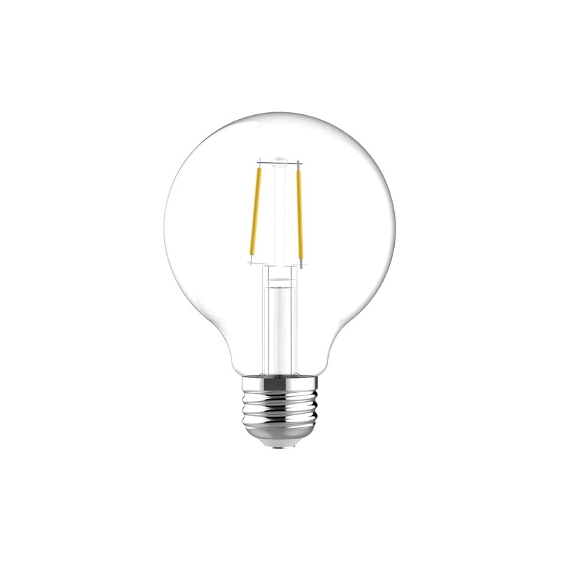 GE LED Light Bulbs, 25 Watt, Soft White, G25 Globe