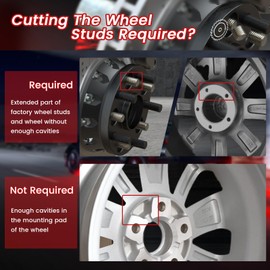 5x4.75 Wheel Spacer 20mm - 5 Lug CNC Machined Forged 5x120.7mm Hub Centric Wheel Spacers with 70.3mm Hub Bore & M12x1.5 Studs for Chevy Corvette 1984-2019/Camaro 1982-2002/S10 1982-2019/GMC - 4PCS