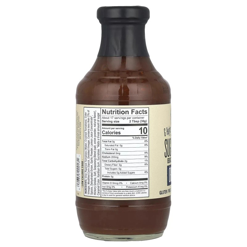G Hughes G Hughes Sugar Free Original Flavored Barbecue Sauce