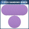 INFINAUTO Sanding Discs, 3inch 80 Grit Automotive Repair Round Hook