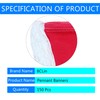 260 Ft Solid Red Pennant Banners Flags String DIY Bunting