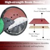 Tonmp 10 Pack 9-Inch 10 Hole 120 Grit Drywall Sandpaper
