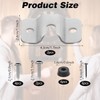 Dartboard Bracket Hanging Kit – Stainless Steel Wall-Mount Bracket with