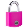 Yale - YE3B/38/119/1/P Standardsicherheit 38 mm Aluminium Vorhängeschloss - Pink