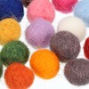 PATIKIL Wool Felt Balls Beads Wool Felting Pom 1cm 10mm