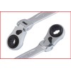 4 in 1 GEARplus flexible reversing double ratchet ring spanner,