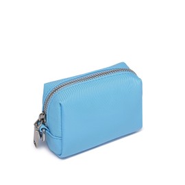 YONBEN Wristband Bag for Women's Makeup nylon Small Wristlet Pouch Lightweight Stylish Convenient Storage Solution (Sky Blue)