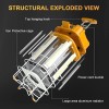 KUKUPPO 150W High Bay Temporary LED Work Light 21000Lm Outdoor