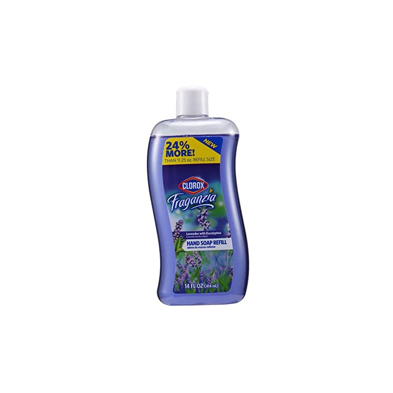 CLOROX Fraganzia Liquid Hand Soap Lavender with Eucalyptus Scent Value