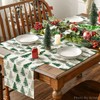Artoid Mode Xmas Trees Snowflake Merry Christmas Placemats for Dining
