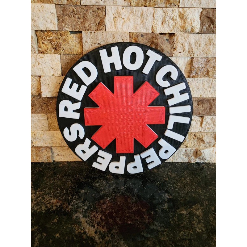 Unbranded Red Hot Chili Peppers 3D Display