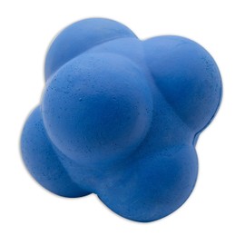 Reaction Ball, Massage Ball, 10 cm, 2 Colours, Large (Blue)